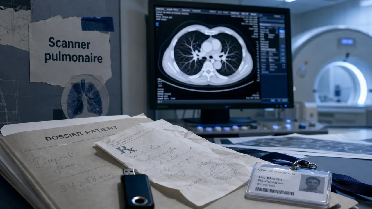 Scanner pulmonaire : vue scanner et diagnostic nodules/embolie