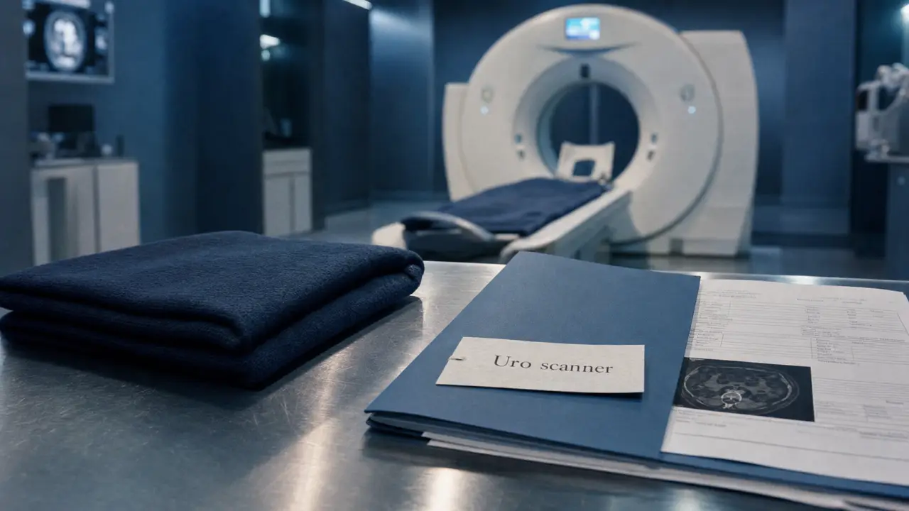 Uro scanner avec injection : chaleur et phases d’acquisition