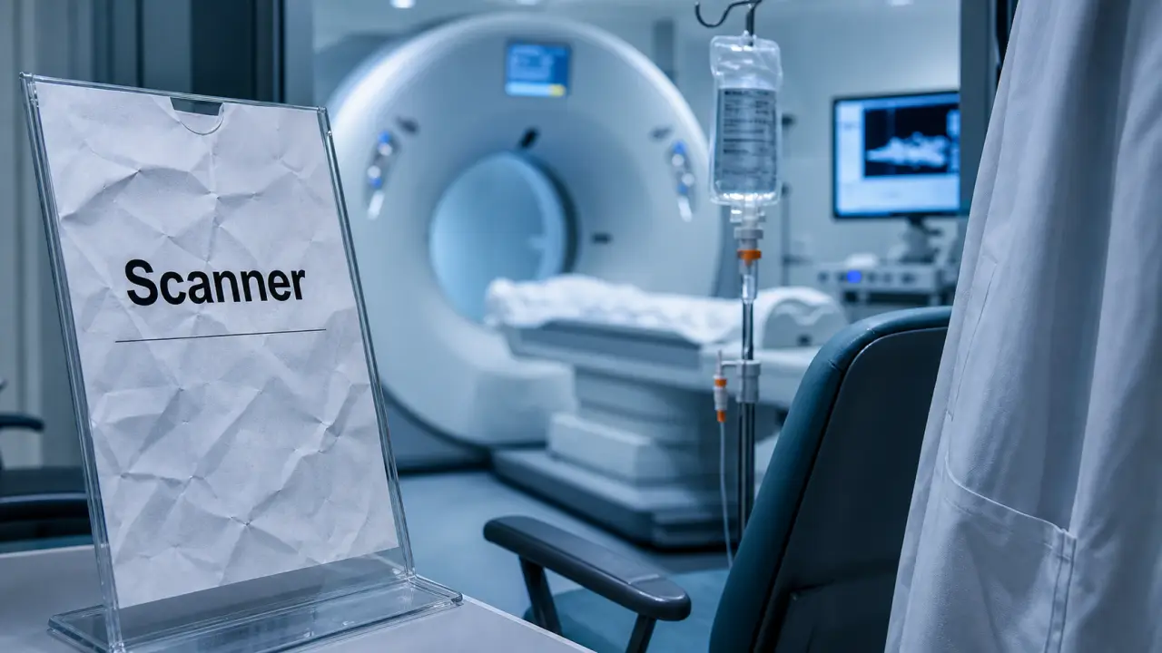 Comment se passe un scanner : durée 10 à 20 minutes, injection parfois