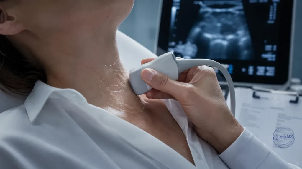 Échographie thyroïde : classer un nodule en 10 à 20 minutes, sans irradiation