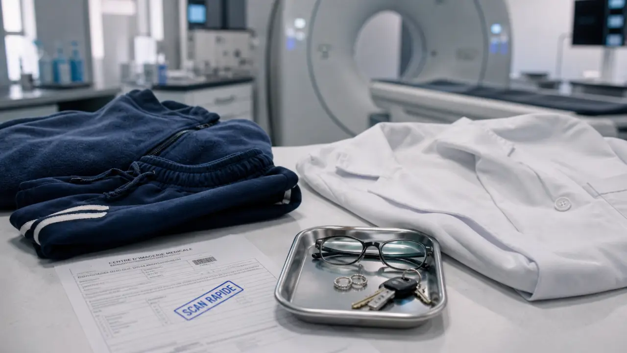 Faut il se deshabiller pour passer un scanner ? Tenue et objets déposés en radiologie
