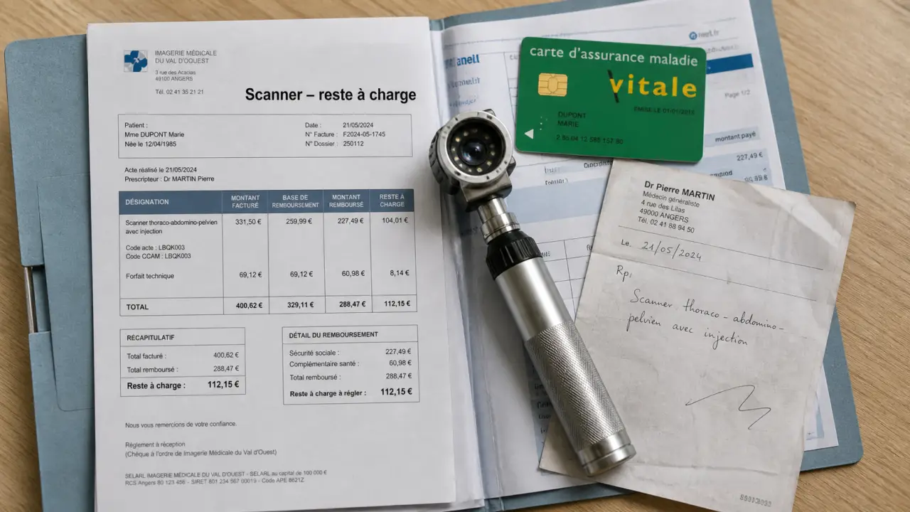 Prix d un scanner : reste à charge réel