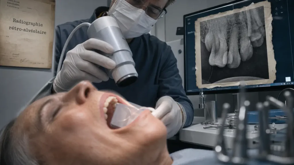Radio rétro-alvéolaire : précision diagnostique, déroulé et tarifs
