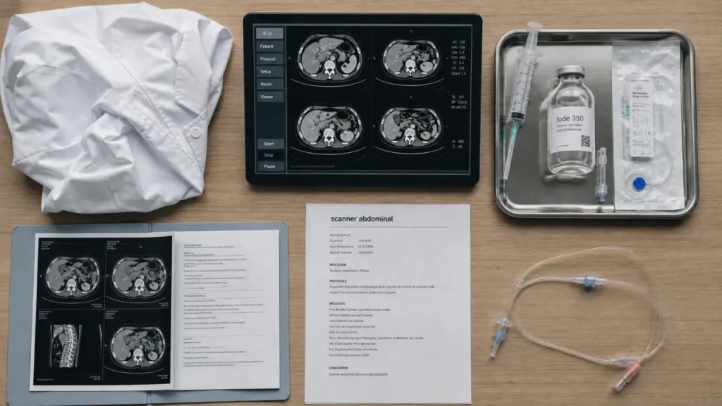 Scanner de l’estomac : à jeun, injection, résultats, que faut-il prévoir ?