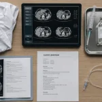 Scanner estomac : injection iodée et préparation à jeun