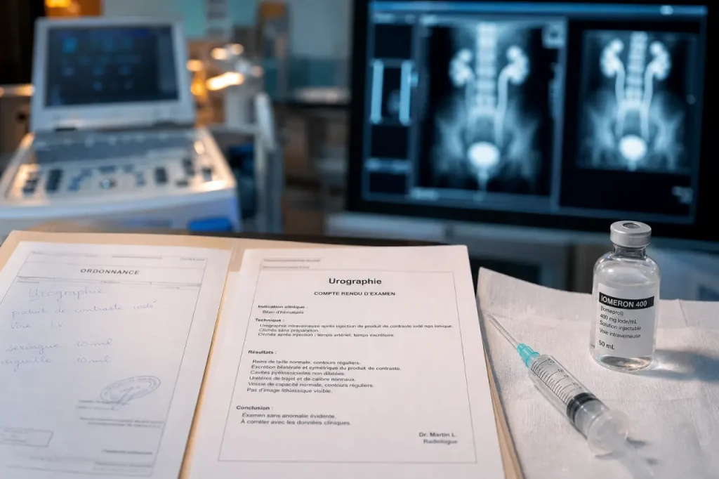 Urographie : ce que montrent les clichés, quand la prescrire et quelles précautions prendre
