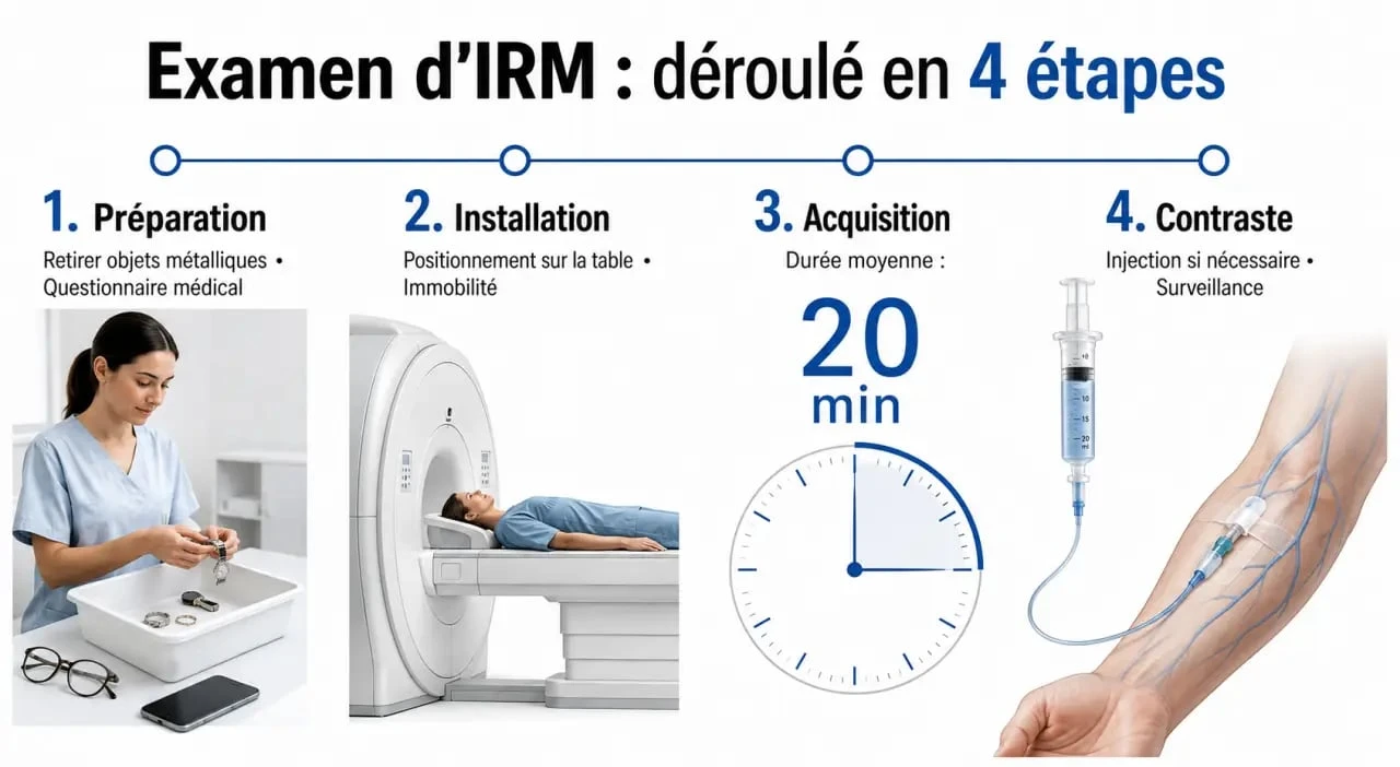 Déroulement et préparation pour une IRM périnéale