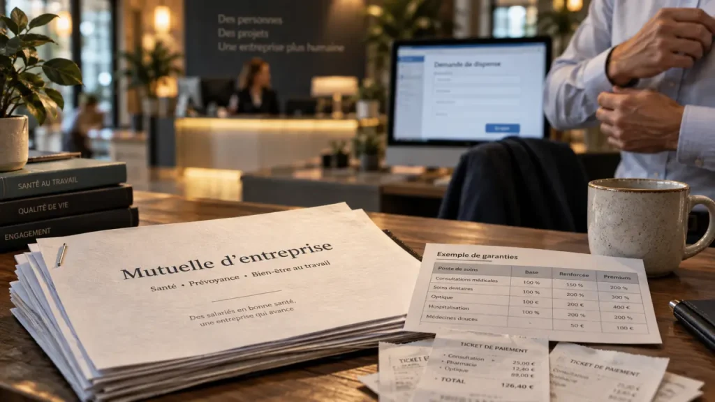 Mutuelle d’entreprise obligatoire : l’employeur paie au moins 50 %, mais certains salariés peuvent refuser