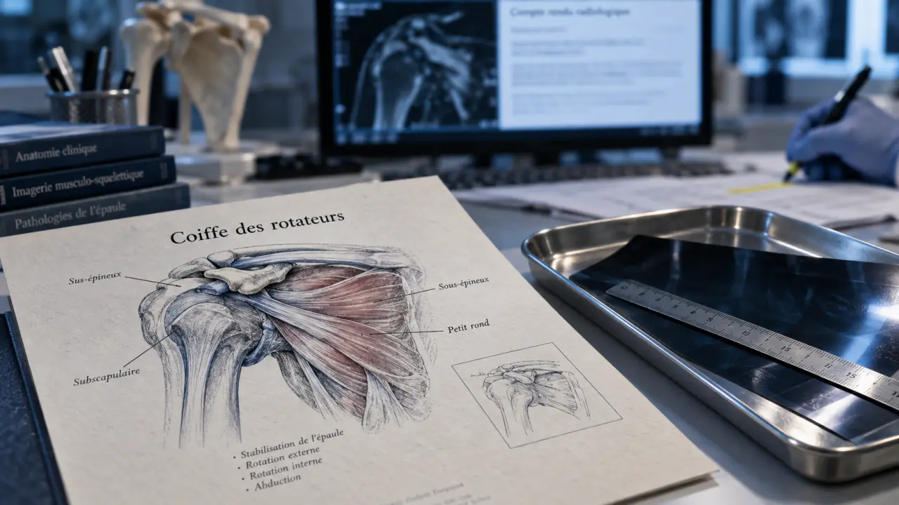 Radio épaule tendinite : image radiographie et limites