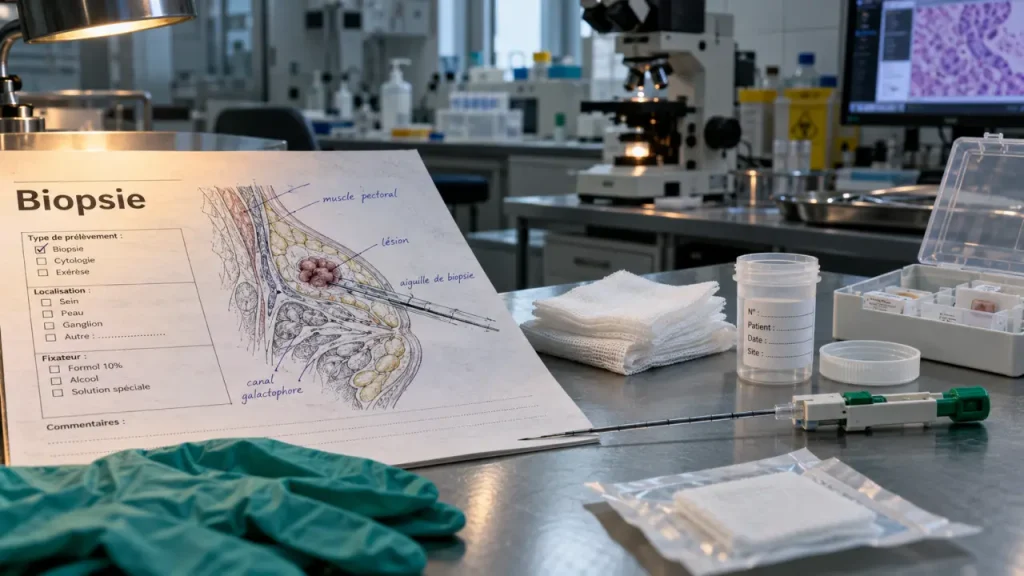Biopsie : pourquoi un prélèvement ne signifie pas encore cancer