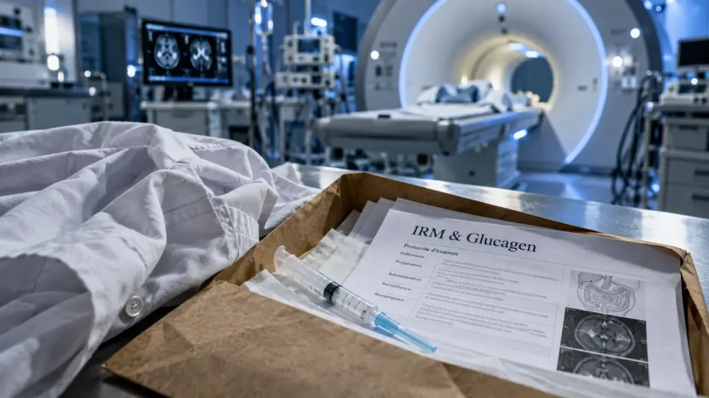 Glucagen en IRM : moins de mouvements digestifs, pas un produit de contraste