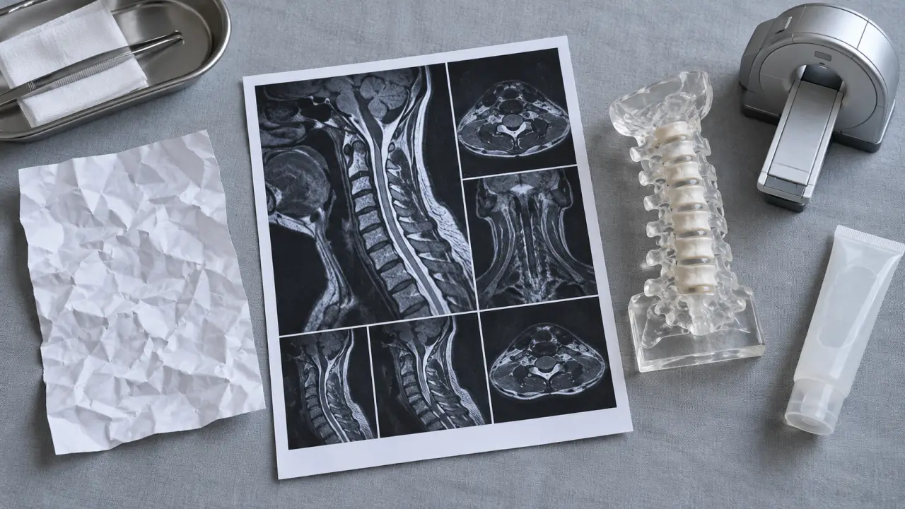 IRM rachis cervical : disques et vertèbres du cou