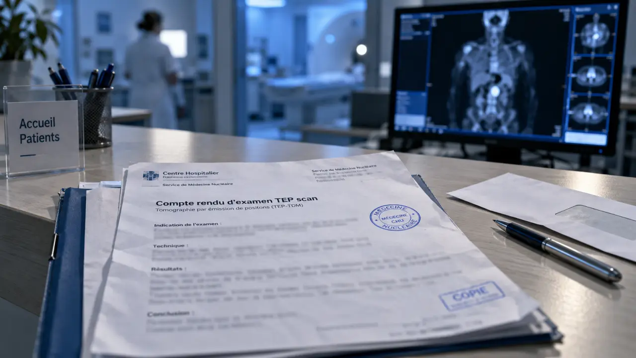 PET scan résultat immédiat : compte rendu sous 24 à 48 heures